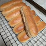 brioche hot dog buns recipe by grain to table with freshly milled flour