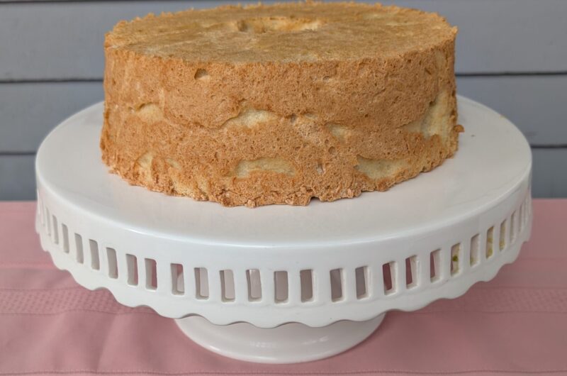 Angel Food Cake With Freshly Milled Flour