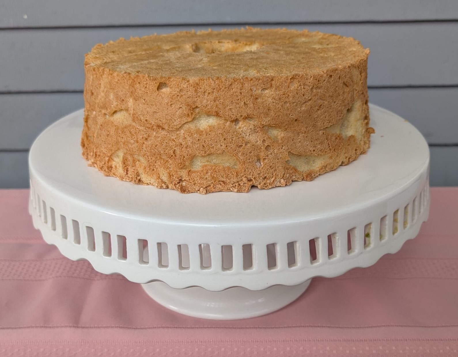 Angel Food Cake with Freshly Milled Flour