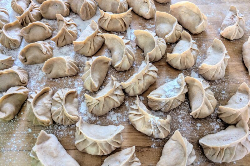Dumpling Wrappers with Freshly Milled Flour