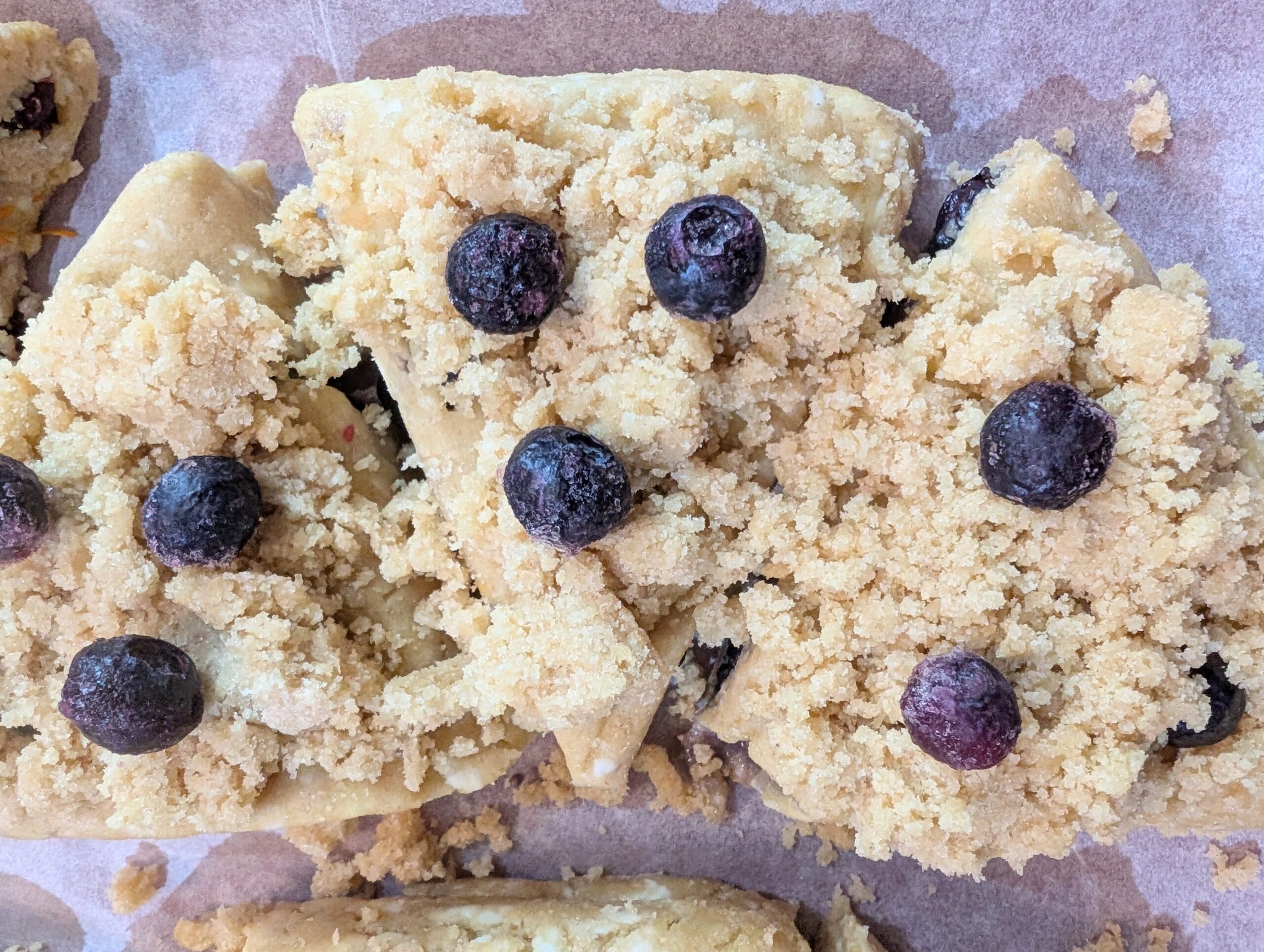 Blueberry Streusel Scones