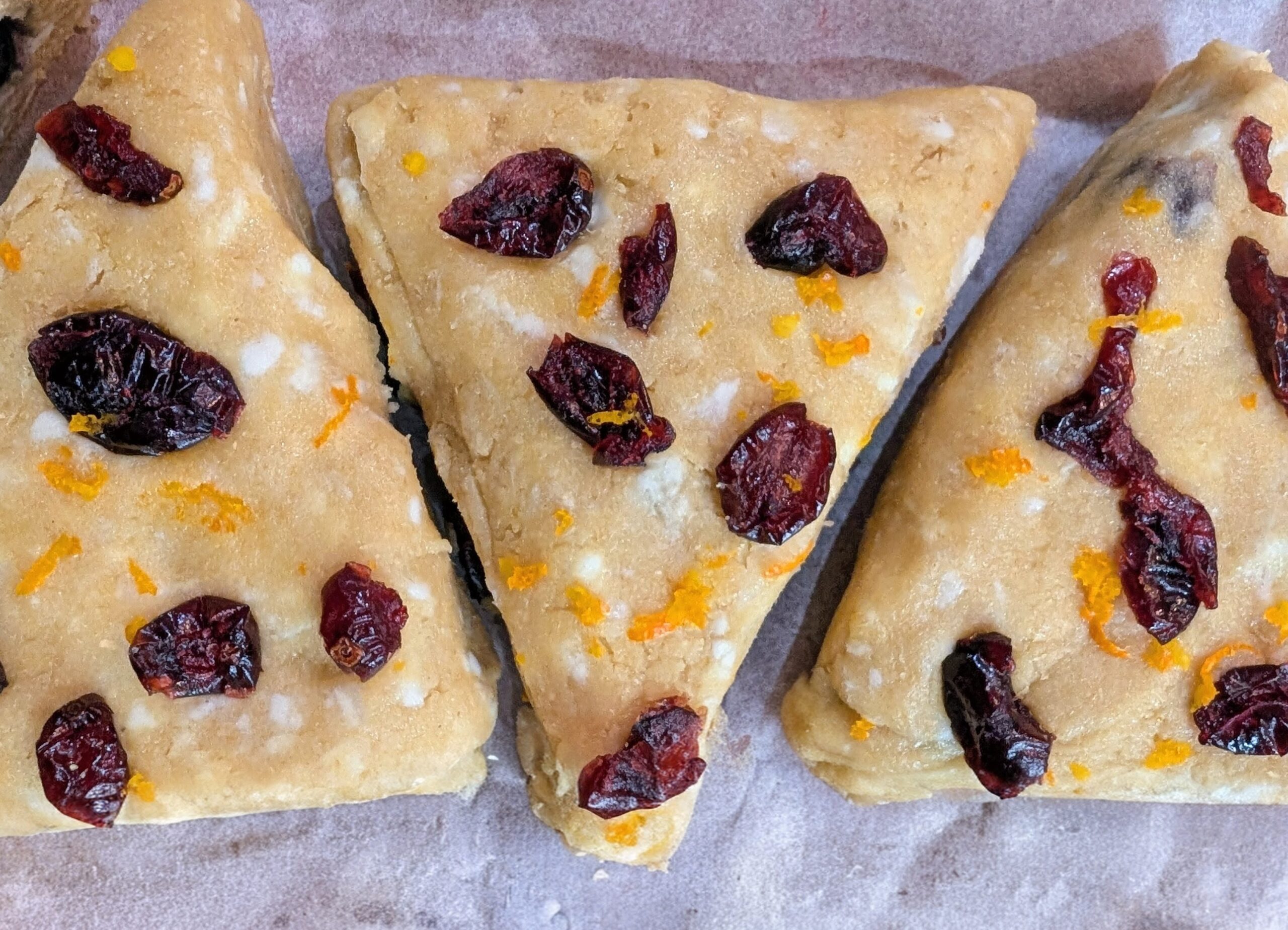 Morning Glory Scones with Freshly Milled Flour